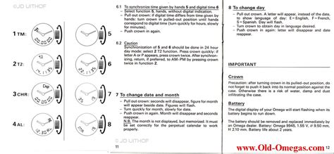 omega watch manual|omega instruction manual pdf.